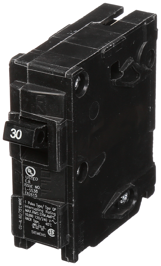 BREAKER 30A 1P 120V 10K QP