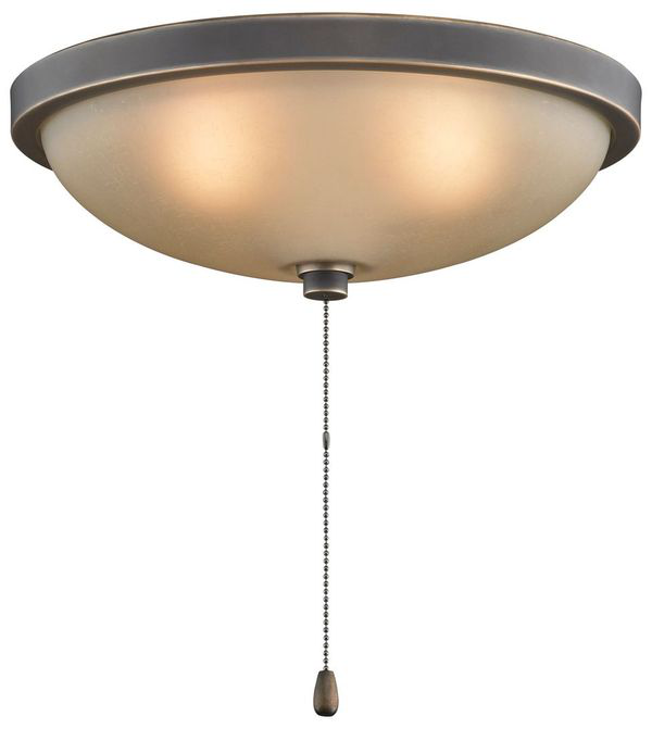 12 inch Low Profile Light Kit - Amber Bowl - BA