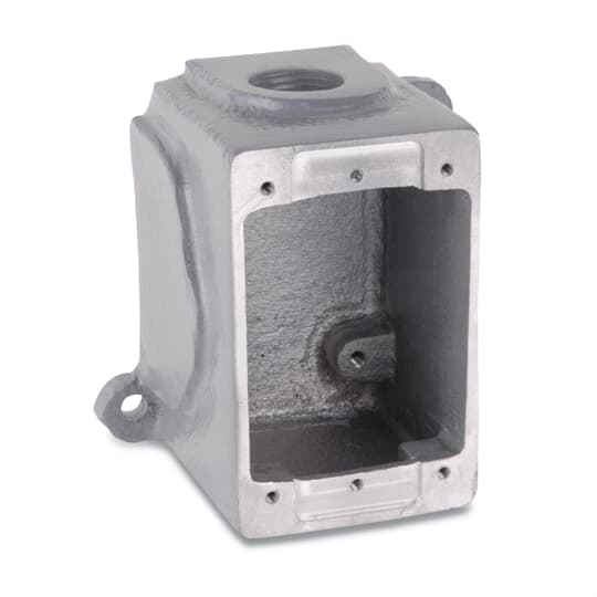 BOX FD CAST SNGL ALUM 1X75