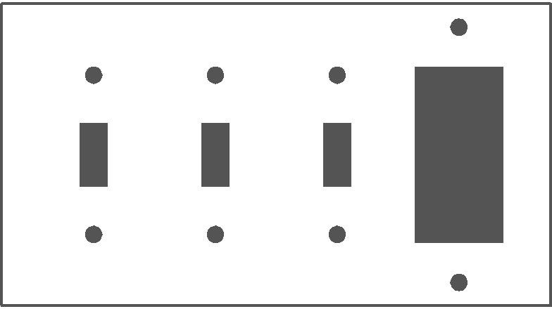 86454, Wallplate