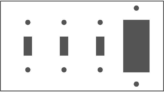86454, Wallplate