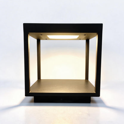 [Open-Box]Concrete Pillar Lights Modern Open-Frame Square LED Light