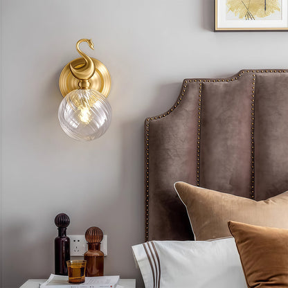 Wall Mounted LED Light Modern Brass Light Luxury Lamp