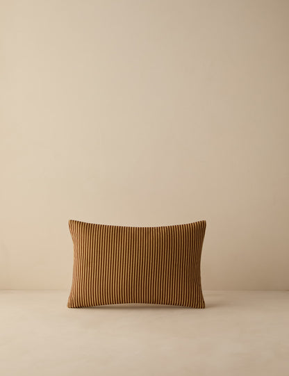 Striped Velvet Pillow by Sarah Sherman Samuel