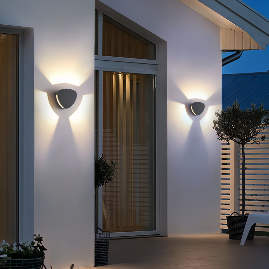 Wall Light Outdoor Tri-Directional Illuminating LED Light
