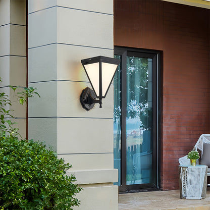 Wall Mount Outdoor Solar Lights Simple Modern Lamp