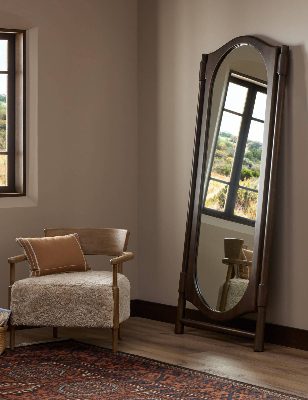 Elowyn Floor Mirror by Amber Lewis x Four Hands