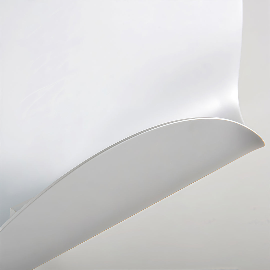 White Wall Lights Minimalist Iron Body Simple Style Creative LED Lamp