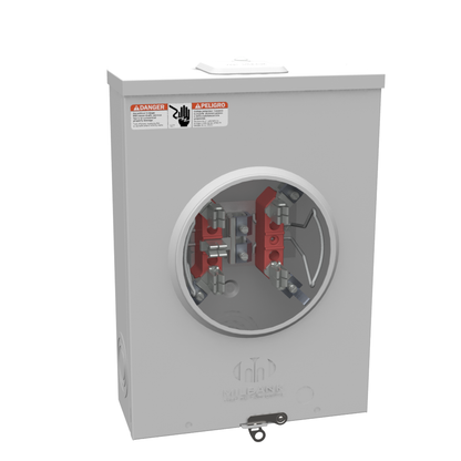 5 Terminal Ringless Small Closing Plate Horn Bypass 7-8 In Barrel Lock Ground With Bracket Provision 150 Ampere