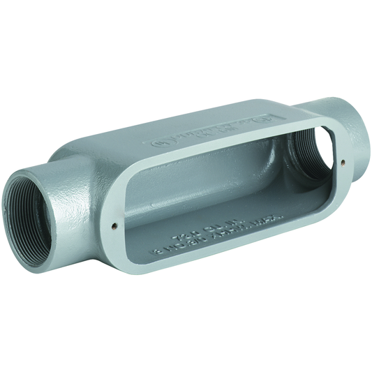 3/4" C Hub, Iron O Series Conduit Body