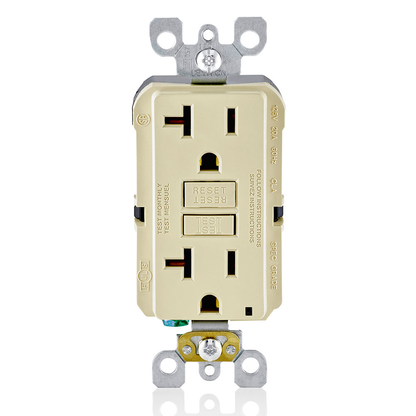 20 Amp SmartlockPro® GFCI Receptacle/Outlet