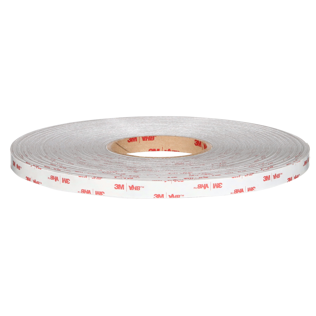 3M VHB Tape 4936, Gray, 1/4 in x 984 yd, Levelwound, 1 Roll/Case