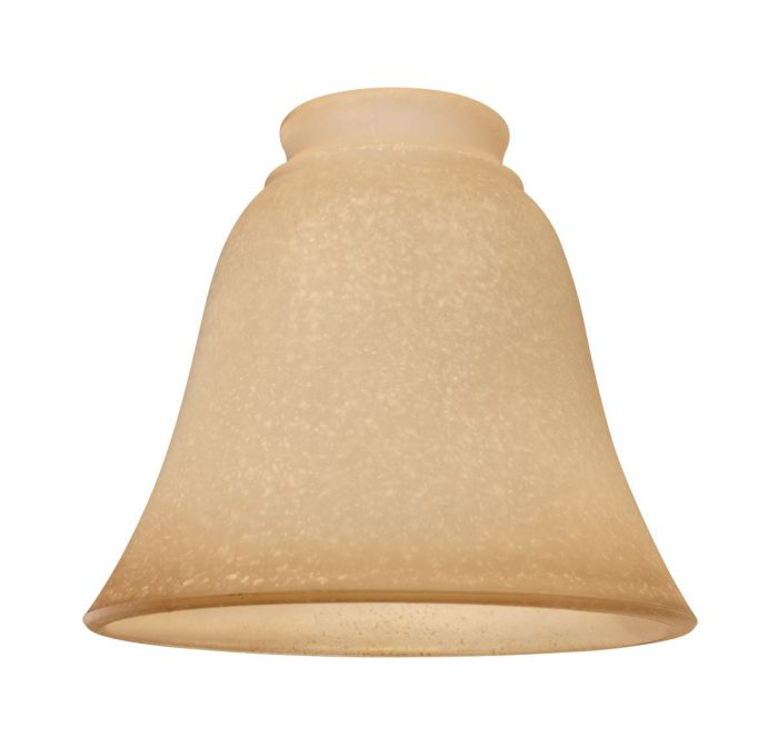 2 1/4" Glass- Tea -Stained Bell - 635T