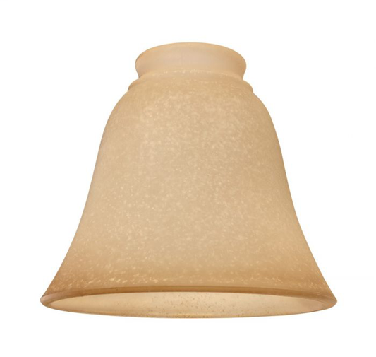 2 1/4" Glass- Tea -Stained Bell - 635T