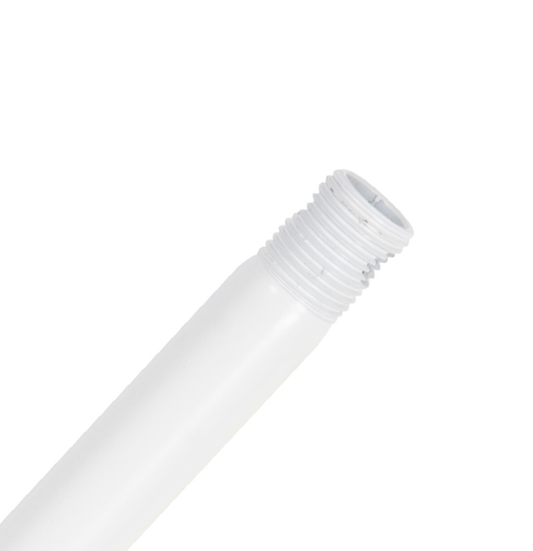 72" Downrod in White