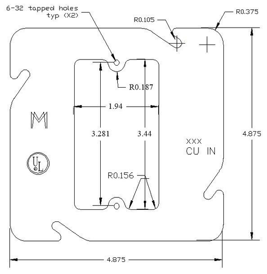 11365, Square Box Cover