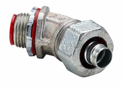 2" 45° Liquidtight Connector with Insulated Throat