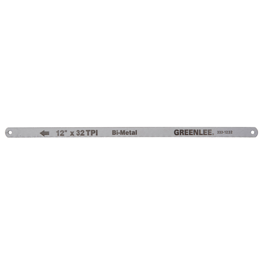 12" (305 mm) Bi-metal Blade, 32 Teeth Per Inch
