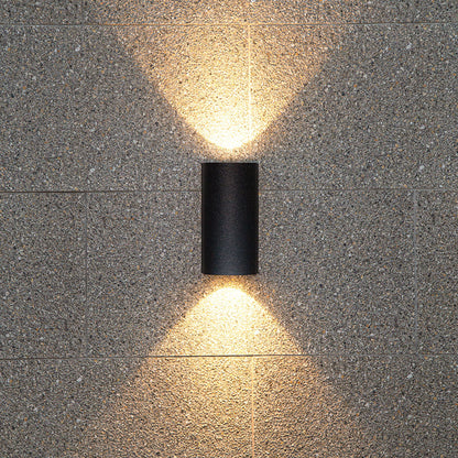 Waterproof LED Up Down Outdoor Wall Light Modern Style