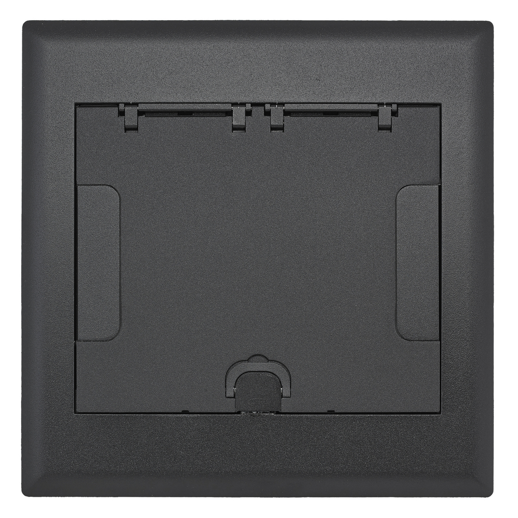 8/10-Gang AFB Series, Cover Assembly, Black Powder Paint Finish