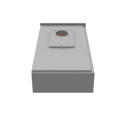 13 Terminal Ringless 2 Large Closing Plates Test Switch Prewired 400-800 Ampere Painted Steel Single Front Piano Hinge Cover Hasp Current Transformer Mounting Included 120-208 Volt