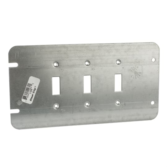 3 GANG COVER, TOGGLE SWITCHES