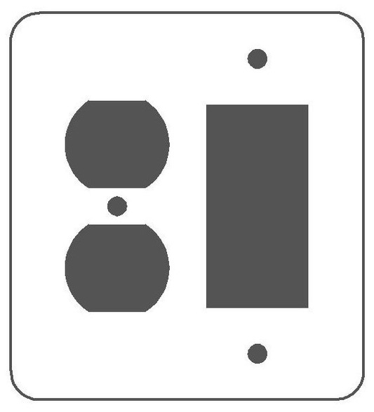79672, Wallplate