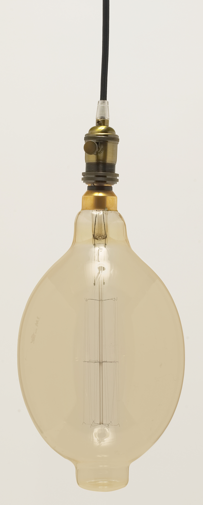 60 Watt BT56 Incandescent vintage style; Amber; 2000 Average rated hours; Medium Base; 120 Volt