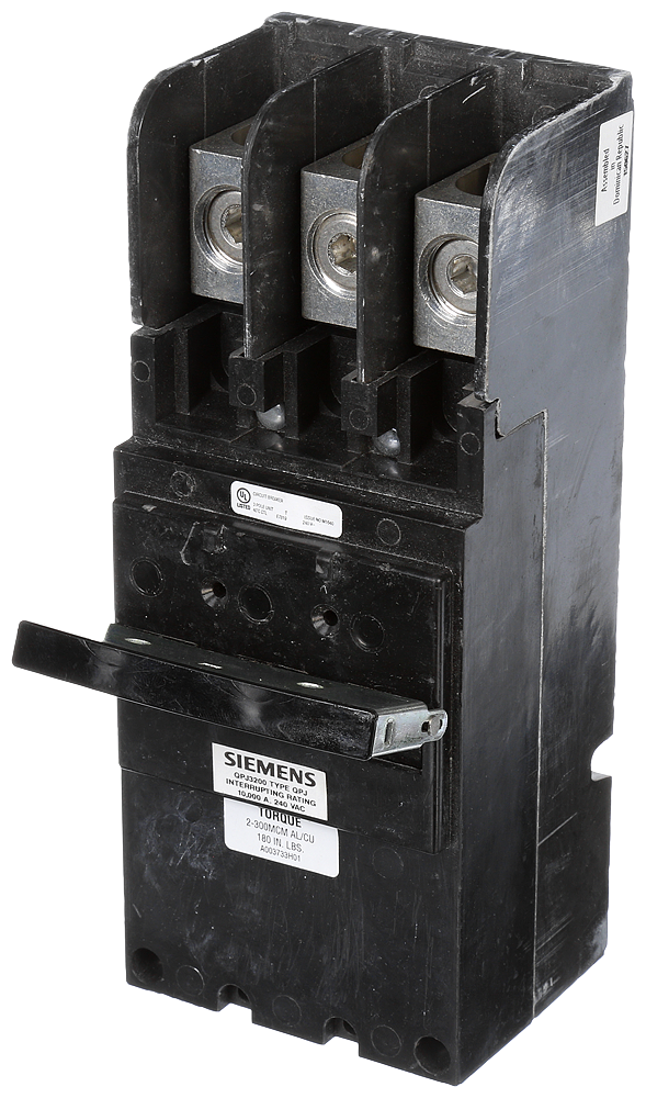 BREAKER 200A 3P 240V 10K QPJ PLUG-IN
