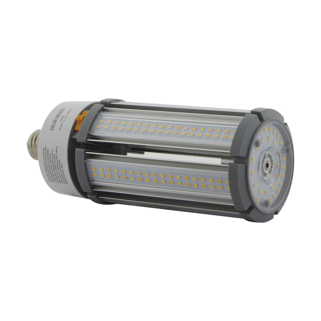 45 Watt; LED HID Replacement; CCT Selectable; Medium base; 100-277 Volt; ColorQuick Technology