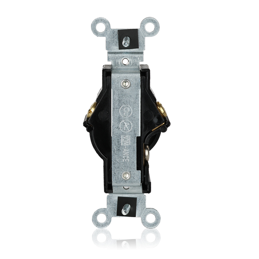 20 Amp Single Receptacle/Outlet, Commercial Grade, Dual Voltage