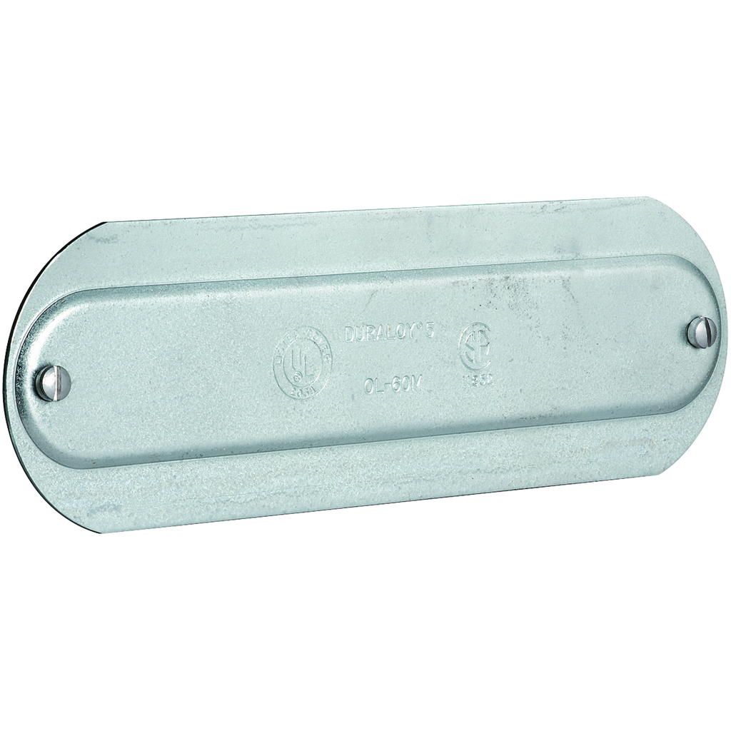 1-1/2" Stamp Steel O series Conduit Cover