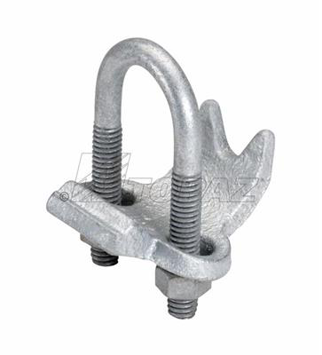 1-1/4" Right Angle Conduit Support Hot Dip Galvanized