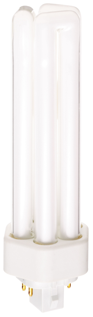 42 Watt; pin-based Compact Fluorescent; 3000K; 82 CRI; GX24q-4 (4-Pin) base