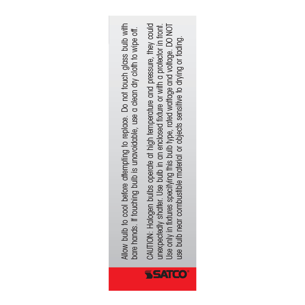 100 Watt; Halogen; T4; Clear; 2000 Average rated hours; 1700 Lumens; Bi Pin G8 base; 120 Volt