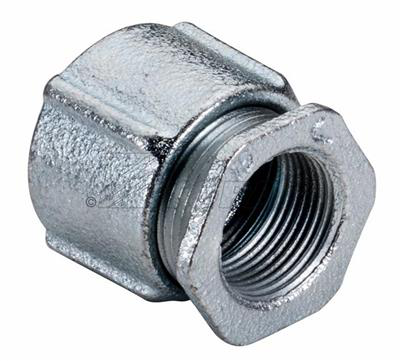 1-1/2" 3 Piece Rigid Malleable Iron Couplings