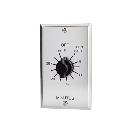 30 Min Timer 125-277V SPDT Metal Plate
