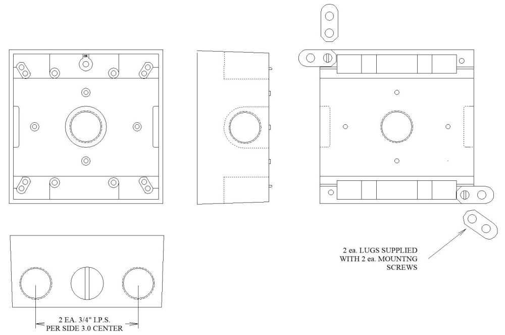 30266, Weatherproof Outlet Box