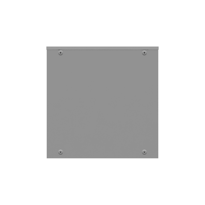 36x16x36 Hinge Cover Type 3R Steel No Knockouts ANSI 61 Gray Double Doors Padlocking 3 Point Handle Back Panel Weld Studs Draw Shield No Center Position
