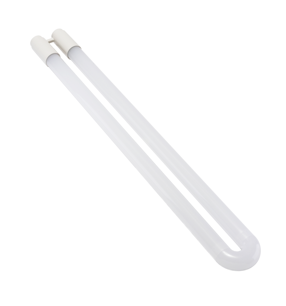 13 Watt T8 U-Bend LED; 50000 Hours; Medium bi-pin base; 1900 Lumens; 4000K; Type A/B; Ballast Dependant or Ballast Bypass; Single or Double Ended Wiring