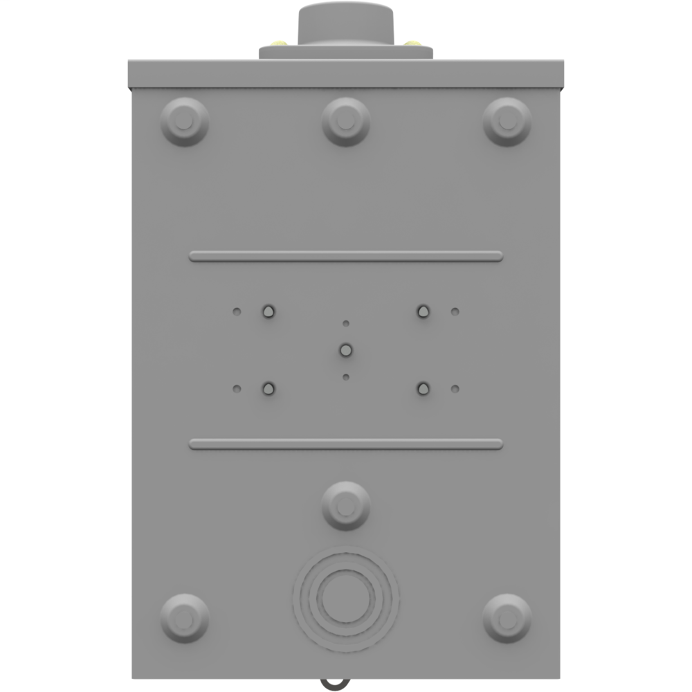 5 Terminal Ringless 1.25 In Hub Horn Bypass 7-8 In Barrel Lock Ground With Bracket Provision