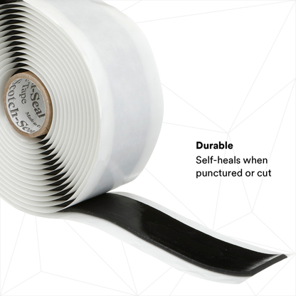 3M Scotch-Seal Mastic Tape Compound 2229, 1-1/2 in x 30 ft, Black, 5 rolls/Case