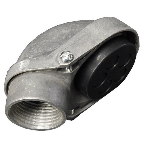 Aluminum Service Entrance Head - Conduit Mount Threaded 2"