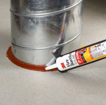 3M™ Fire Barrier CP 25WB+ , 10.1 fl oz Cartridge, 12 per case, Restricted to Home Depot