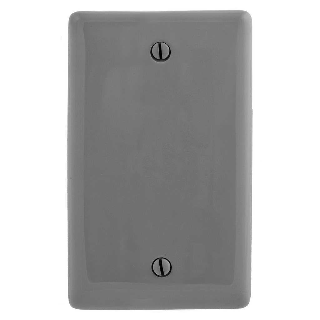 1-Gang Wallplate, Blank, Box Mount