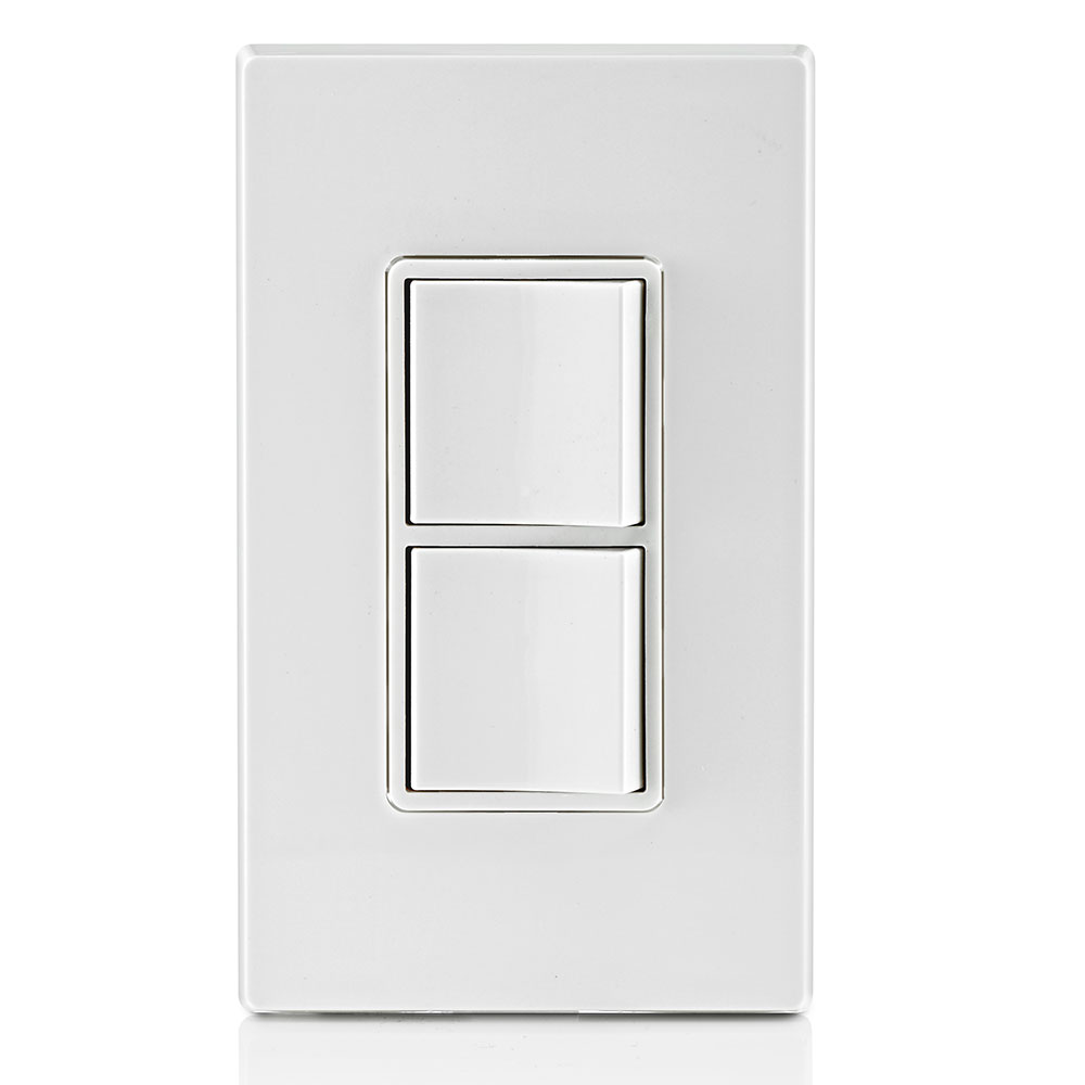 15 Amp Decora Single-Pole / 3-Way Combination Switch, Grounding, White