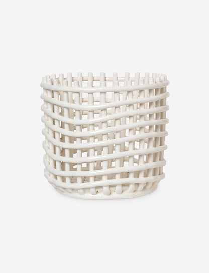 Ceramic Basket by Ferm Living