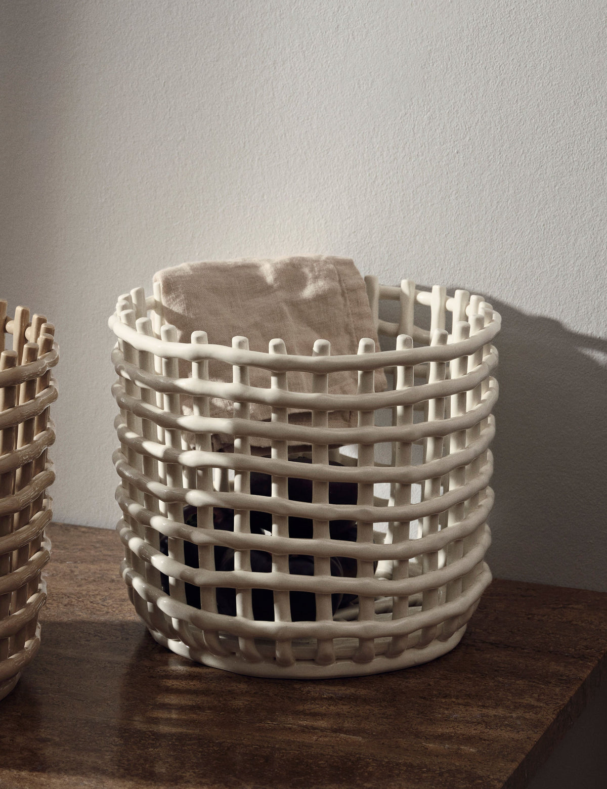 Ceramic Basket by Ferm Living