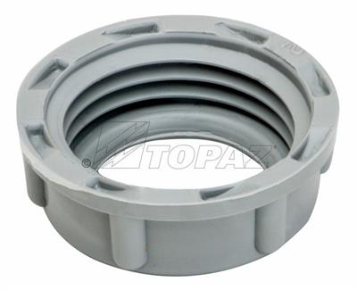 3-1/2" Rigid Plastic Insulating Bushings, 105°C Flame Retardant