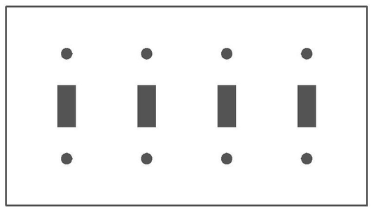 99074, Wallplate
